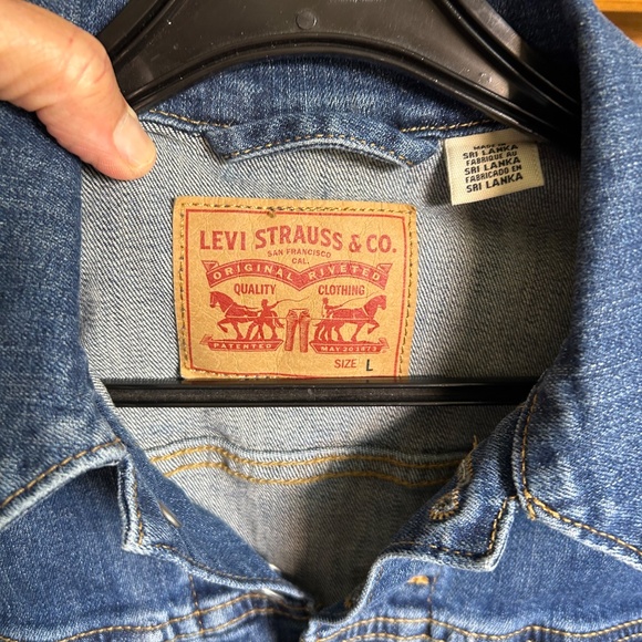 Levi’s Jean Jacket Size L - Picture 3 of 10